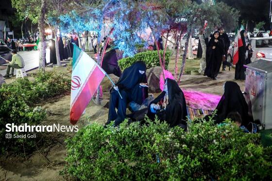 گزارش تصویری | مردم مشهد زیر سایه خورشید در پنجاه‌ونهمین شب حضور در خیابان (۸ اردیبهشت ۱۴۰۵)