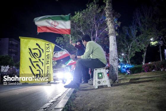 گزارش تصویری | مردم مشهد زیر سایه خورشید در پنجاه‌ونهمین شب حضور در خیابان (۸ اردیبهشت ۱۴۰۵)