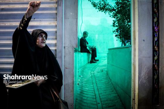 گزارش تصویری | مردم مشهد زیر سایه خورشید در پنجاه‌ونهمین شب حضور در خیابان (۸ اردیبهشت ۱۴۰۵)