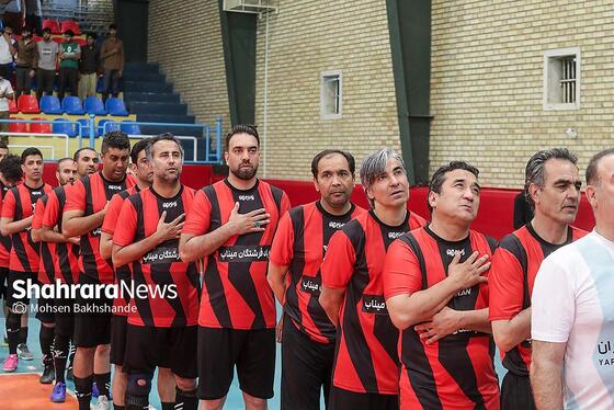 گزارش تصویری | مسابقه فوتسال دوستانه یاران خداداد و منتخب زندان خراسان رضوی