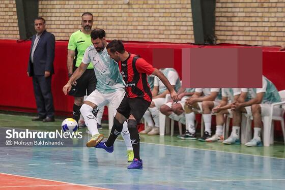 گزارش تصویری | مسابقه فوتسال دوستانه یاران خداداد و منتخب زندان خراسان رضوی