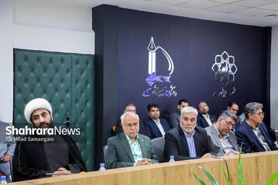 گزارش تصویری | آیین بهره‌برداری از کریدور نوآوری و هم‌افزایی خردشهر و افتتاح مرکز تعامل شهر و دانشگاه