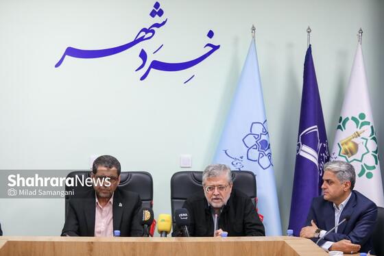 گزارش تصویری | آیین بهره‌برداری از کریدور نوآوری و هم‌افزایی خردشهر و افتتاح مرکز تعامل شهر و دانشگاه