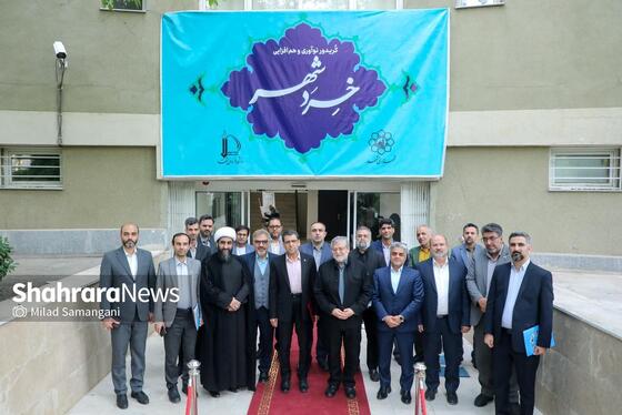 گزارش تصویری | آیین بهره‌برداری از کریدور نوآوری و هم‌افزایی خردشهر و افتتاح مرکز تعامل شهر و دانشگاه