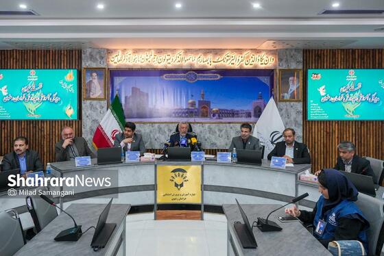 گزارش تصویری | نشست خبری مدیر کل آموزش و پرورش خراسان رضوی