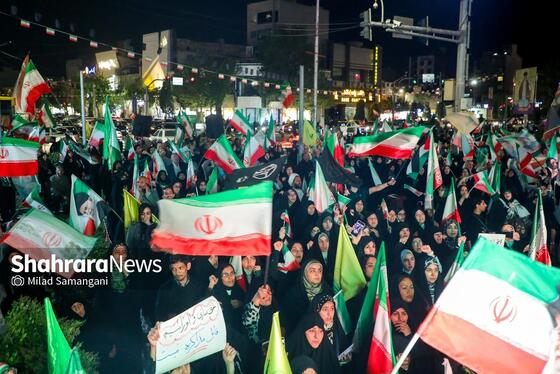 گزارش تصویری |  شصتمین شب حضور حماسی مردم در خیابان
