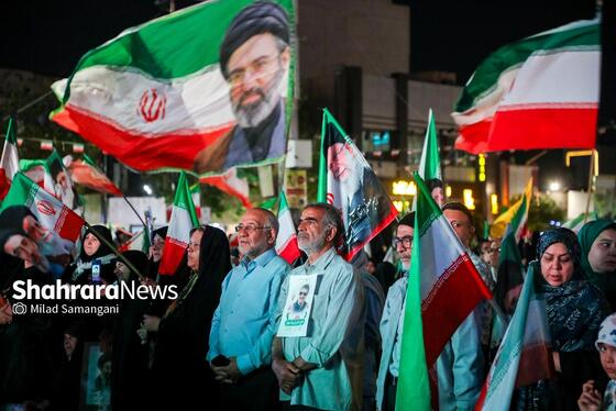 گزارش تصویری |  شصتمین شب حضور حماسی مردم در خیابان
