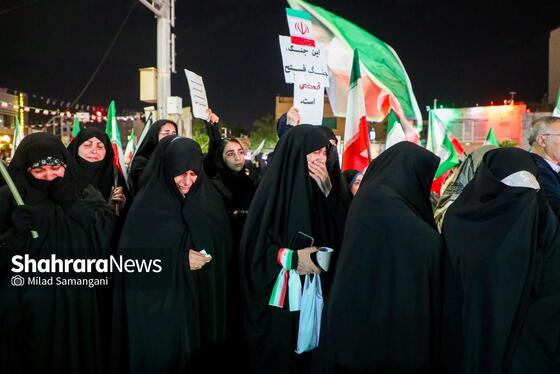 گزارش تصویری |  شصتمین شب حضور حماسی مردم در خیابان