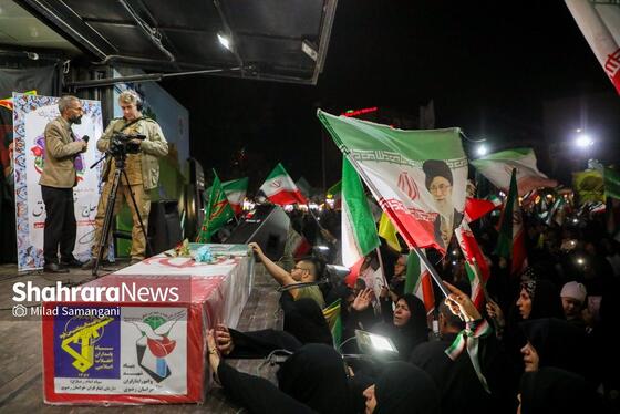 گزارش تصویری |  شصتمین شب حضور حماسی مردم در خیابان