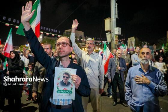 گزارش تصویری |  شصتمین شب حضور حماسی مردم در خیابان