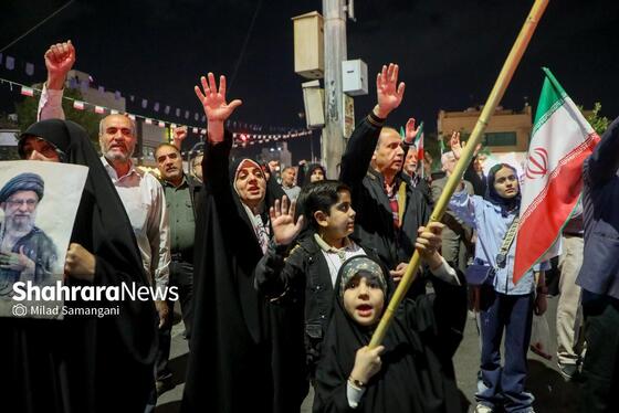 گزارش تصویری |  شصتمین شب حضور حماسی مردم در خیابان