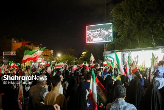 گزارش تصویری |  شصتمین شب حضور حماسی مردم در خیابان