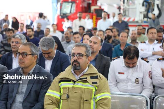 گزارش تصویری | بهره‌برداری از تعمیرگاه مرکزی سازمان آتش‌نشانی و تجهیزات مرتبط و ۵ پروژه عمرانی، فرهنگی و فضای سبز در منطقه ۷ مشهد