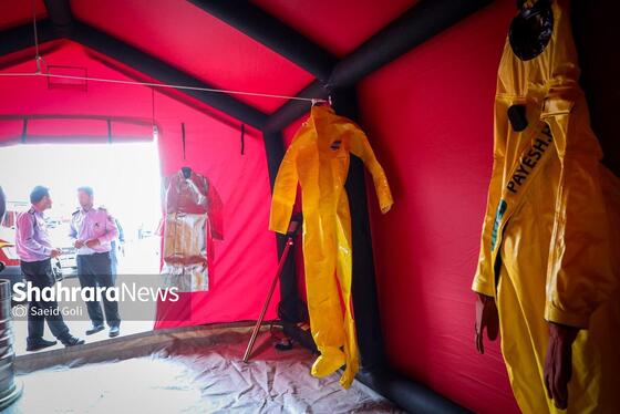 گزارش تصویری | بهره‌برداری از تعمیرگاه مرکزی سازمان آتش‌نشانی و تجهیزات مرتبط و ۵ پروژه عمرانی، فرهنگی و فضای سبز در منطقه ۷ مشهد