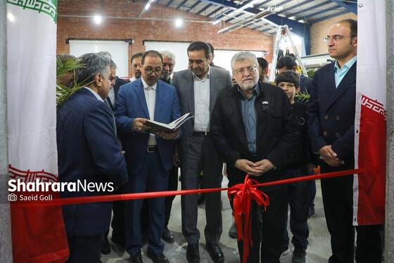 گزارش تصویری | بهره‌برداری از تعمیرگاه مرکزی سازمان آتش‌نشانی و تجهیزات مرتبط و ۵ پروژه عمرانی، فرهنگی و فضای سبز در منطقه ۷ مشهد