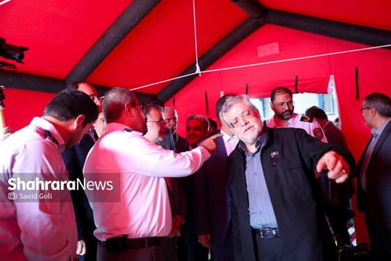 گزارش تصویری | بهره‌برداری از تعمیرگاه مرکزی سازمان آتش‌نشانی و تجهیزات مرتبط و ۵ پروژه عمرانی، فرهنگی و فضای سبز در منطقه ۷ مشهد