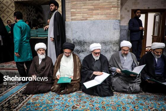 گزارش تصویری | مراسم چهلمین روز شهادت وزیر اطلاعات دولت چهاردهم در حرم مطهر رضوی برگزار شد (۱۰ اردیبهشت ۱۴۰۵)