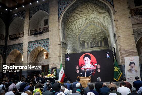 گزارش تصویری | مراسم چهلمین روز شهادت وزیر اطلاعات دولت چهاردهم در حرم مطهر رضوی برگزار شد (۱۰ اردیبهشت ۱۴۰۵)