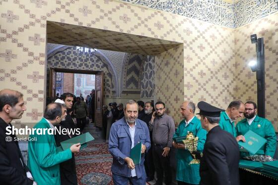 گزارش تصویری | مراسم چهلمین روز شهادت وزیر اطلاعات دولت چهاردهم در حرم مطهر رضوی برگزار شد (۱۰ اردیبهشت ۱۴۰۵)