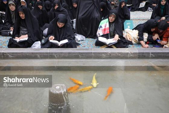 گزارش تصویری | مراسم چهلمین روز شهادت وزیر اطلاعات دولت چهاردهم در حرم مطهر رضوی برگزار شد (۱۰ اردیبهشت ۱۴۰۵)