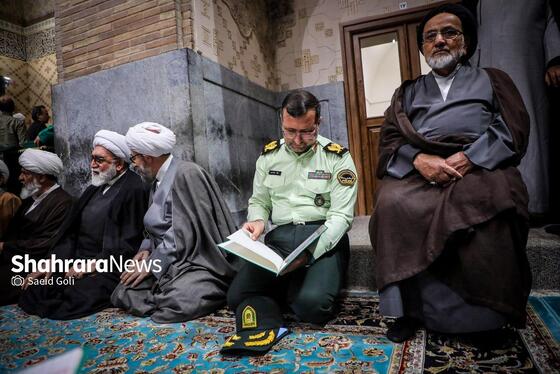 گزارش تصویری | مراسم چهلمین روز شهادت وزیر اطلاعات دولت چهاردهم در حرم مطهر رضوی برگزار شد (۱۰ اردیبهشت ۱۴۰۵)