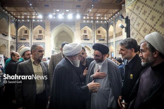 گزارش تصویری | مراسم چهلمین روز شهادت وزیر اطلاعات دولت چهاردهم در حرم مطهر رضوی برگزار شد (۱۰ اردیبهشت ۱۴۰۵)