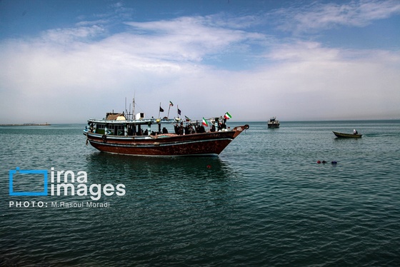 گزارش تصویری | گرامیداشت روز ملی خلیج فارس در جزیره هرمز