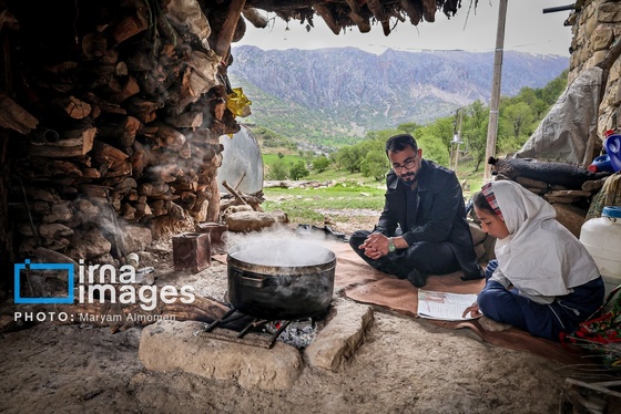 گزارش تصویری | معلم دهکده