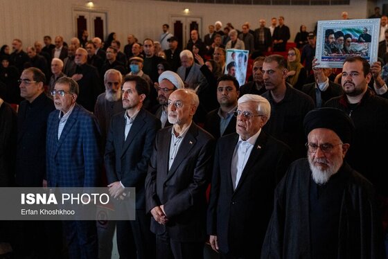 گزارش تصویری | آیین بزرگداشت و چهلم شهید علی لاریجانی در تالار وحدت