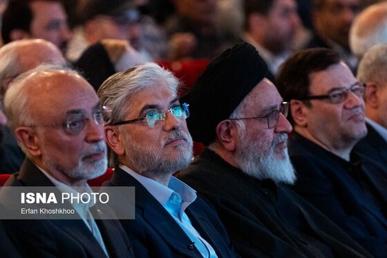 گزارش تصویری | آیین بزرگداشت و چهلم شهید علی لاریجانی در تالار وحدت