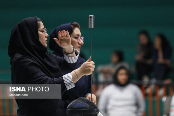 گزارش تصویری | لیگ برتر شمشیر بازی بانوان - یزد
