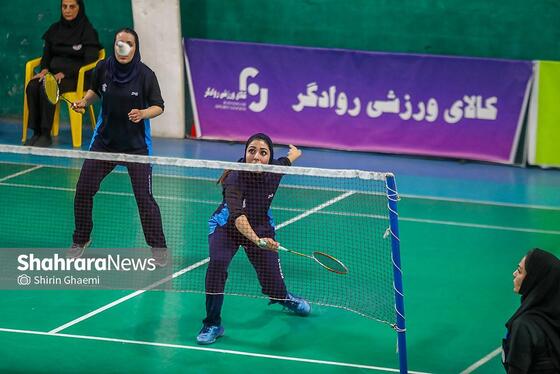 گزارش تصویری |مسابقه دو تیم شهید فخار مشهد و نفت تهران در رقابت‌های لیگ برتر بدمینتون بانوان کشور