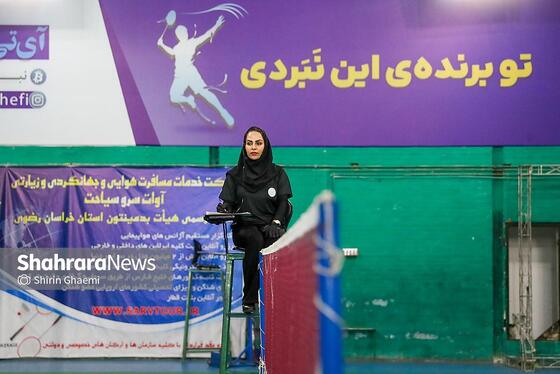 گزارش تصویری |مسابقه دو تیم شهید فخار مشهد و نفت تهران در رقابت‌های لیگ برتر بدمینتون بانوان کشور