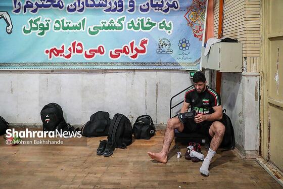 گزارش تصویری | اردوی تیم ملی کشتی آزاد بزرگسالان در مشهد