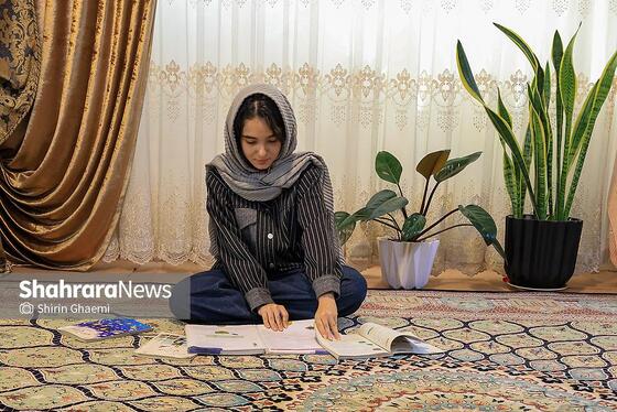 گزارش تصویری | تحصیل آنلاین دانش‌آموزان در دوران جنگ