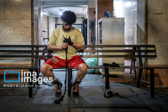 گزارش تصویری | فینال لیگ بوکس استان تهران