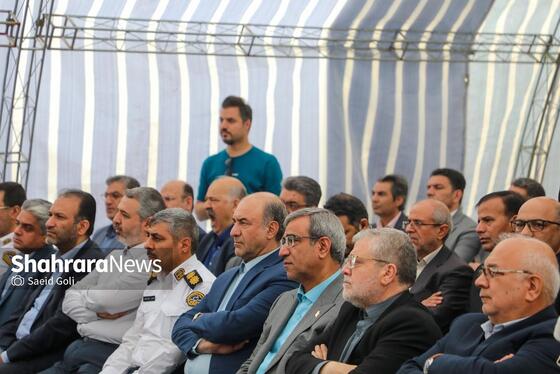گزارش تصویری | آغاز عملیات اجرایی بزرگراه سیدالشهدا و بازدید از تصفیه‌خانه پرکندآباد با حضور استاندار خراسان رضوی