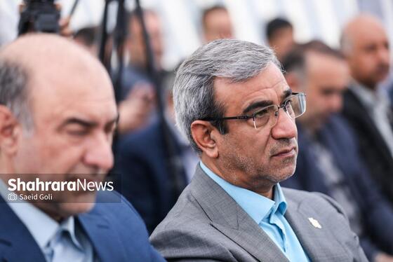 گزارش تصویری | آغاز عملیات اجرایی بزرگراه سیدالشهدا و بازدید از تصفیه‌خانه پرکندآباد با حضور استاندار خراسان رضوی