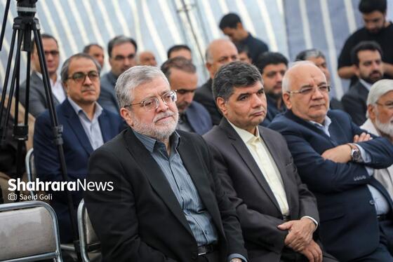 گزارش تصویری | آغاز عملیات اجرایی بزرگراه سیدالشهدا و بازدید از تصفیه‌خانه پرکندآباد با حضور استاندار خراسان رضوی