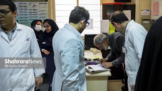 پزشکان معتمد بیمارستان درحال تایید نهایی مرگ مغزی اهداکننده