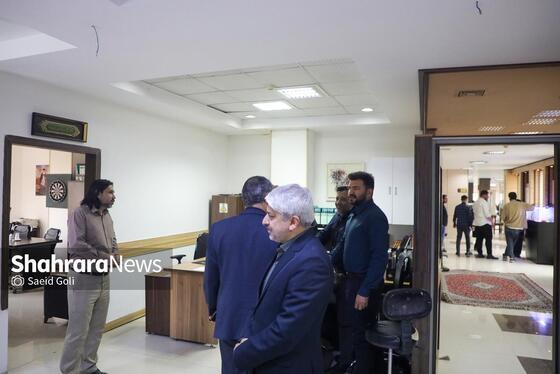 گزارش تصویری | بازدید استاندار خراسان رضوی و رییس شورای اسلامی شهر مشهد از موسسه فرهنگی شهرآرا