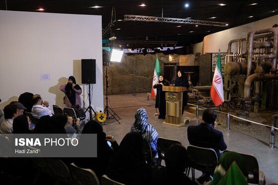 گزارش تصویری | نشست خبری سخنگوی دولت در باغ موزه دفاع مقدس