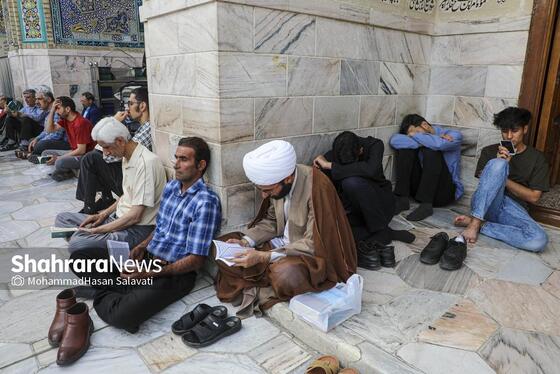 گزارش تصویری | مراسم پر فیض دعای عرفه در حرم مطهر رضوی | سه شنبه ۵ خرداد ۱۴۰۵