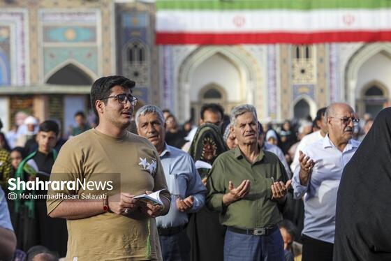 گزارش تصویری | مراسم پر فیض دعای عرفه در حرم مطهر رضوی | سه شنبه ۵ خرداد ۱۴۰۵