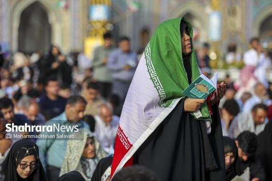 گزارش تصویری | مراسم پر فیض دعای عرفه در حرم مطهر رضوی | سه شنبه ۵ خرداد ۱۴۰۵