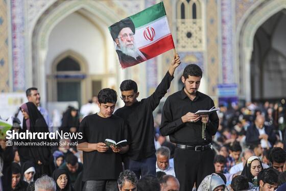 گزارش تصویری | مراسم پر فیض دعای عرفه در حرم مطهر رضوی | سه شنبه ۵ خرداد ۱۴۰۵
