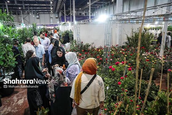 گزارش تصویری | افتتاح بیست‌وسومین نمایشگاه گل و گیاه مشهد