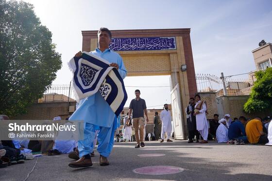 گزارش تصویری | نماز عید سعید قربان اهل سنت در مشهد