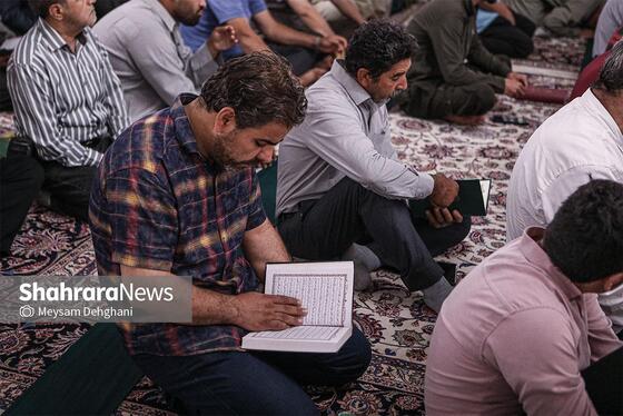 گزارش تصویری | اقامه نماز عید سعید قربان در حرم مطهر رضوی