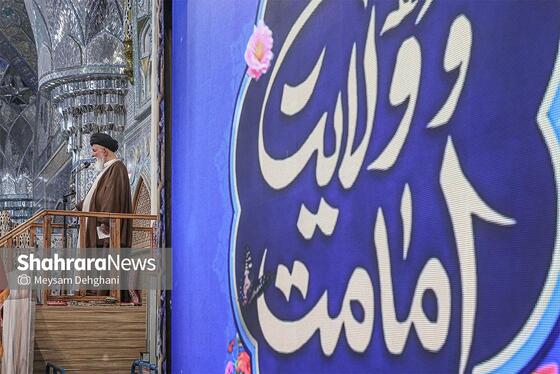 گزارش تصویری | اقامه نماز عید سعید قربان در حرم مطهر رضوی